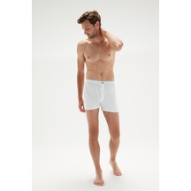 Erdem Beyaz Penye Boxer 1400 Beyaz