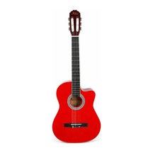 Klas Ksc-2 Klasik Gitar Tam Boy Kesik Kasa 4/4 Kırmızı
