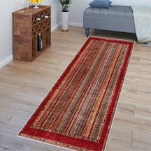 Rovigo Home Dijital Baskı Yıkanabilir Kaymaz Taban Salon Halısı RVG1541-HT647 Çok Renkli
