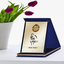 Kişiye Özel Yılın En İyi Filozofu Lacivert Plaket Ödülü - 1