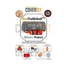 Eva Trafik Seti Plus - 1 Kg Yangın Tüpü - 4 Yıllık - Gri - Silver Paket