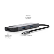 Usb-c 5-in-1 Hub, 4k Hdmı Ve Hızlı Şarj Özellikli