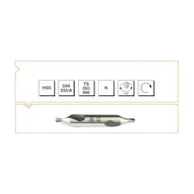 Makina Takım B00010011000 Hss Dın 333/A R Punta Matkabı 10 mm, 1