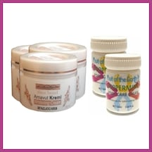 Gees Global Hintohu Three Brand 100ml Arnavut Aklıkkremi 3ad+foot Carecream 50ml Ayakbakımkremi Naneferahlığıve Gbzs