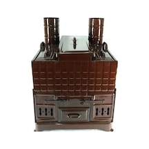 Işıltı Tokat Kebap Mangalı Ocağı 38 x 38 CM 10 Şişlik