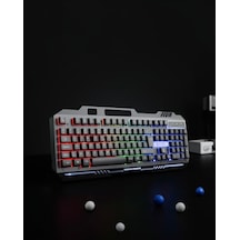 Gaming Klavye Led Aydınlatmalı Mekanik Hisli Uczzzpg8018klavyeeeee3