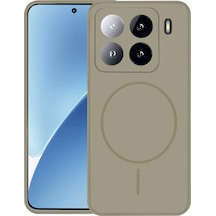 Xiaomi Mi 15 Pro Kılıf Jully Magsafe Kapak Çöl Titanyum