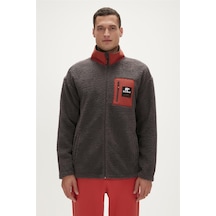 Bad Bear Ryan Plush Full-zip Antrasit Erkek Sweatshirt-antrasit Antrasit