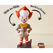 Pennywise Palyaço Figürü - It O Filmi 3d Baskı Koleksiyonluk Biblo