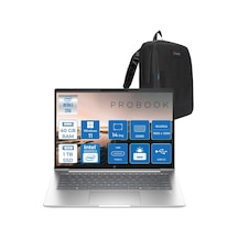 HP ProBook 4 G1I C9FH0ETP18 Ultra 5 225U 40 GB 1 TB SSD 14'' W11P WUXGA Dizüstü Bilgisayar + Zetta Çanta