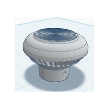 1975-1979 Ford F-serisi / Bronco Ses Ve Radyo Tuning Düğmesi Volume & Tuner Knob