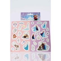 X Dekomus Lisanslı Elsa Frozen 2'li Kuşe Sticker Altın