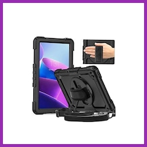 Bezos Samsung Galaxy Tab S10 Fe Plus 13.1 Kılıf Amazing Tablet Kapak - Siyah Bty