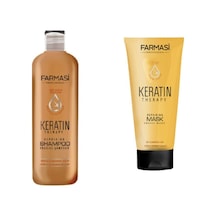 Farmasi Keratin Therapy Onarıcı Şampuan 360 ML + Keratin Therapy Maske