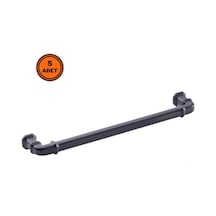 5 Adet Doğanlar Gusto 192 Mm Mobilya Kulp Mat Siyah