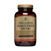 Solgar Psyllium Husks Fibre 500 MG 200 Kapsül