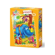 Yappuzz Tembel Tavşan 16 Parça Çoçuk Puzzle