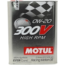 Motul 300V High Rpm 0W-20 Tam Sentetik Motor Yağı 2 L