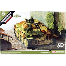 Academy 13230 1/35 Ölçek, Hetzer Alman Tank Avcısı Jagdpanzer 38 T Geç Dönem Tankı , Plastik Model Kiti-49368