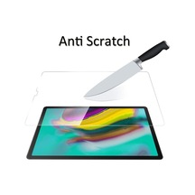 Samsung Galaxy Tab S5e Sm-t720 İle Uyumlu Ekran Koruyucu 9h Temperli Kırılmaz Esnek Nano Cam, Çizilmeye Ve Darbeye Dayanıklı Koruma, Hd Şeffaf