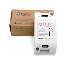 Akıllı Wifi + Rf 433mhz Tek Kanallı 10a Röle Modülü - Ac 100-240v Doğrudan Şebeke Beslemeli Tuya, Alexa, Google Asistan Destekli Diğer
