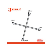 4 Lü Çelik Bijon Anahtarı 17mm - 19mm - 21mm - 23mm