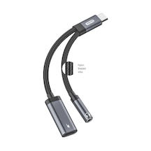 Go Des GD-UC312 Type-C To 3.5 mm Aux Kulaklık ve Şarj Dönüştürücü Ses Adaptörü - ZORE-257776
