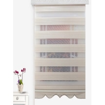 Networkavm Krem Pliseli Stor Zebra Perde 1267 160 X 264 Krem