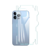Forzacase Apple Uyumlu iPhone 11 Pro Max İle Hydrogel Esnek Yan Ve Arka Kapak Koruma Filmi - Fc539