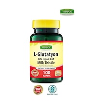 Vitapol L-Glutatyon Alfa Lipoik Asit Milk Thistle 100 Kapsül
