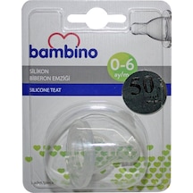 Bambino T150 Silikon Biberon Emziği No:1