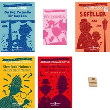İş Çocuk Klasikleri 8-13 Yaş 15 Yaşında Kaptan Pollyanna Sefiller Ve Sherlock Holmes Serisi
