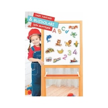 Manyetik Mıknatıslı 30 Parça Hayvanlar Ve 26 Parça Sebze Meyveler Eğitici Set Magnet
