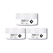 Piles Cream Bitkisel Içerikli Anında Etkili Bakım Kremi 50 Ml X 3 Adet