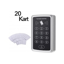 Vk-100 Rfid Şifreli Kapı Kilidi + 20 Adet Proximity Kart