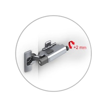 Samet Star Plus Menteşe Yavaşlatıcı Düz Metalik
