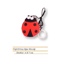 Hnrlıshp Eastland İpli Peluş Uğur Böceği 7 Cm