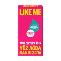 Like Me Tüm Ciltler İçin 24'lü Yüz Ağda Bandı - 8 Adet Tarı