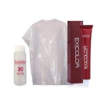 Saç Boyası Tüp 60 Ml - 8.7 Karamel + 30 Volüm Peroksit + Boya Naylonu