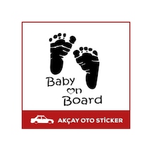 Baby On Board Sticker Arabada Bebek Var Sticker Oto Sticker (230333731)
