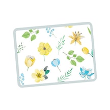 Suntek Magideal Bulaşık Kurutma Mat Diatom Çamur Kaymaz Sarı-çiçek