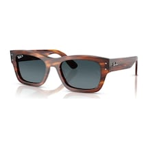 Ray-ban 0rb7683s 954/s3 55 Unisex Güneş Gözlüğü Kahverengi