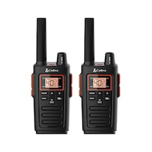 Rx380 Walkie Talkies - Şarj Edilebilir, 40 Önceden Ayarlanmış Kanal, Uzun Menzilli 8 Km İki Yön