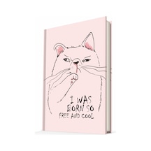 Deffter Free And Cool  96 Sayfa Sert Kapak Defter