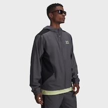 Under Armour Tech Sport Woven Erkek Gri Polo Yaka Tişört