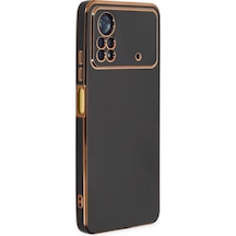 Poco X4 Pro 5g Kılıf Volet Silikon - Siyah Bzsxx00 1