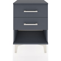 Arges Komodin 2 Çekmeceli 44x30x64 Antrasit-antrasit Antrasit