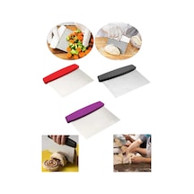 Plastik Saplı Çelik Spatula Hamur Kesici Paslanmaz Metal Spatula - Hamur Şekillendirici 1 Adet Ç Diğer