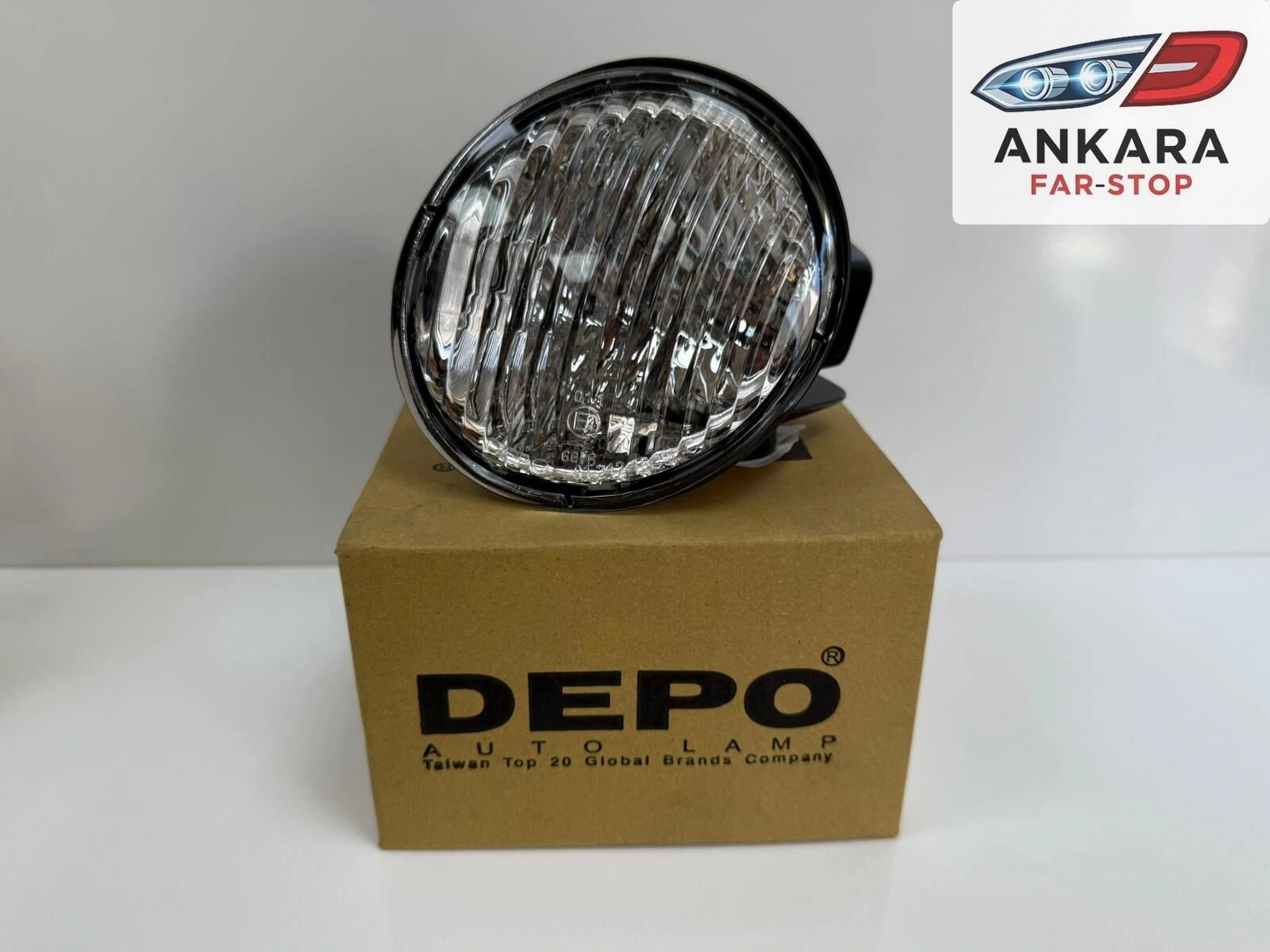 Toyota Corolla 1999 - 2000 Sinyal Lambası Ön Sol Yuvarlak Farlı Model Depo Marka
