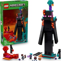 LEGO® Minecraft® Enderman Kulesi 21279 - 9 Yaş ve Üzeri Çocuklar için Video Oyunu Temalı Yaratıcı Oyuncak Yapım Seti (867 Parça)